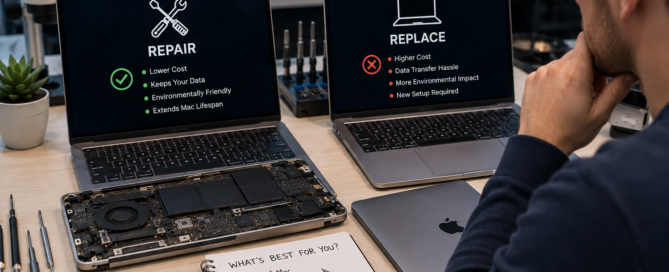 MacBook Repair vs Replacement
